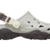 Crocs All Terrain Atlas Clogs «Grau Schwarz» 208391-1LN