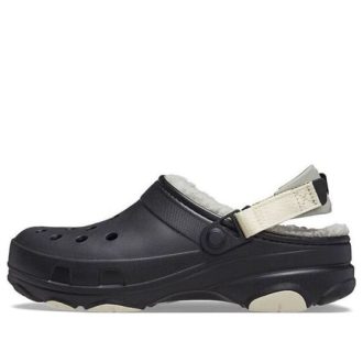 Crocs All Terrain Lined Clog «Schwarz Weiß» 207936-001