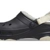 Crocs All Terrain Lined Clog «Schwarz Weiß» 207936-001