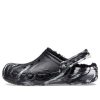 Crocs Baya Lined Marbled Clogs «Schwarz Silber» 208333-0C4