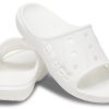 Crocs Baya Minimalistische Freizeit-Hausschuhe Weiß 12000-100