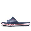 Crocs Bayaband Clog Blau Weiß Rot Unisex Hausschuhe 205392-4CC