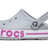 Crocs Bayaband Clog Strandschuhe hellgrau 205089-0FS