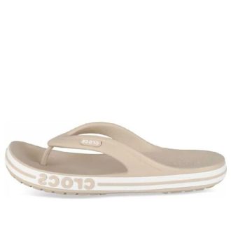 Crocs Bayaband Flip-Flops «Beige Weiß» 205393-2V3