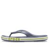 Crocs Bayaband Flip rutschfeste, verschleißfeste, lässige Hausschuhe in Graugrün «Grey Green» 205393-0A3