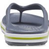 Crocs Bayaband Flip rutschfeste, verschleißfeste, lässige Hausschuhe in Graugrün «Grey Green» 205393-0A3