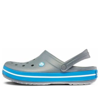 Crocs Beach Grau Blau Sandalen «Grey Blue» 11016-07W