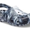Crocs Beach Marble Unisex Schwarz Weiß Sandalen «Black White» 206867-103