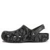 Crocs Beach Schwarze Sandalen «Grau Weiß» 206230-07I