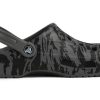 Crocs Beach Schwarze Sandalen «Grau Weiß» 206230-07I