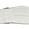 Crocs Beach Unisex Weiß Blau Sandalen «White Blue» 11016-11I