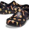 Crocs Bistro Graphic Clog Stilvolle, lässige schwarze Sandalen 204044-0FN