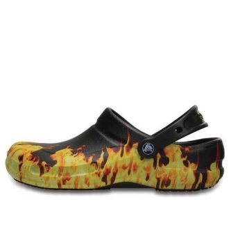 Crocs Bistro Graphic Clogs «Gelb Schwarz» 204044-001
