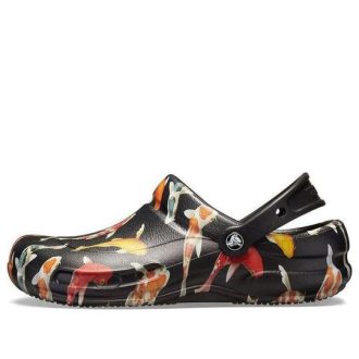 Crocs Bistro Graphic Clogs «Schwarz Multi» 204044-0S3