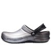 Crocs Bistro Graphic Clogs «Silber Schwarz» 204044-041