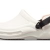 Crocs Bistro Pro Literide Clogs «Weiß Schwarz Orange» 205669-100