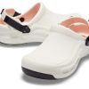 Crocs Bistro Pro Literide Clogs «Weiß Schwarz Orange» 205669-100