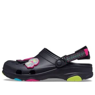 Crocs Classic All-Terrain Clog Minimalistische Casual Unisex Schwarze Sandalen 207340-001