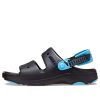 Crocs Classic All-Terrain Sandale «Schwarz Hellblau» 207711-0ZQ