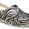 Crocs Classic Animal Beach Sandalen Unisex Animal «Weiß» 207840-2Y9