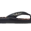 Crocs Classic Animal Flip-Flops Unisex Leopardenmuster «Black Leopard» 207872-0CU