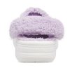 Crocs Classic Baya Lined Fuzz-Strap Clog «White Lila» 206633-577