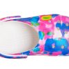 Crocs Classic Beach Sandalen Unisex Blau Rosa 207556-102