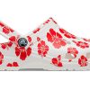 Crocs Classic Beach Sandalen Unisex Rot Weiß 207849-1AZ