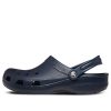 Crocs Classic Beach Unisex Blau Schwarz Sandalen «Blue Black» 10001-410