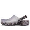 Crocs Classic Bleach Clogs «Translucent Black White» 207333-001