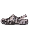 Crocs Classic Bleach Dye Clogs «Schwarz Weiß» 207326-001