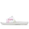 Crocs Classic Bleach Dye Slides «Weiß Pink» 207411-94S
