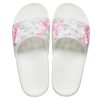 Crocs Classic Bleach Dye Slides «Weiß Pink» 207411-94S