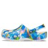 Crocs Classic Bubble Block Clogs «Blau Multi» 207298-94S