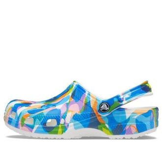 Crocs Classic Bubble Block Clogs «Blau Multi» 207298-94S