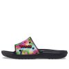 Crocs Classic Bubble Block Slides «Schwarz Multi» 207408-0C4