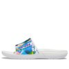 Crocs Classic Bubble Block Slides «Weiß Multi» 207408-94S