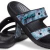 Crocs Classic Casual Unisex Blau Schwarz Hausschuhe 207283-988