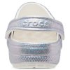 Crocs Classic Casual Unisex Metallic Silber Pink Sandalen 207551-90H
