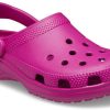 Crocs Classic Clog Beach Unisex Lila Rot Sandalen 10001-6SV