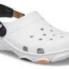 Crocs Classic Clog Beach Unisex-Sandalen in Weiß 206340-94S