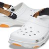 Crocs Classic Clog Beach Unisex-Sandalen in Weiß 206340-94S