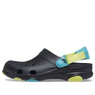 Crocs Classic Clog Beach Unisex Schwarze Sandalen 206340-0C4