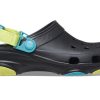 Crocs Classic Clog Beach Unisex Schwarze Sandalen 206340-0C4
