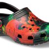 Crocs Classic Clog Beach Unisex Schwarze Sandalen «Schwarz» 207858-988