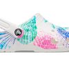 Crocs Classic Clog Beach Unisex Weiße Sandalen «Weiß» 207858-928