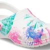Crocs Classic Clog Beach Unisex Weiße Sandalen «Weiß» 207858-928