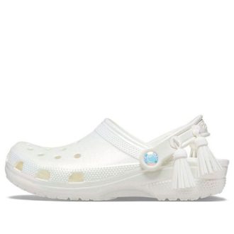 Crocs Classic Clog Beach Weiße Sandalen 206614-100