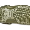 Crocs Classic Clog Camouflage Printing Strandsandalen in Armeegrün 206454-309