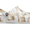 Crocs Classic Clog Camouflage Printing Strandsandalen Weiß Camouflage Unisex 206454-94S